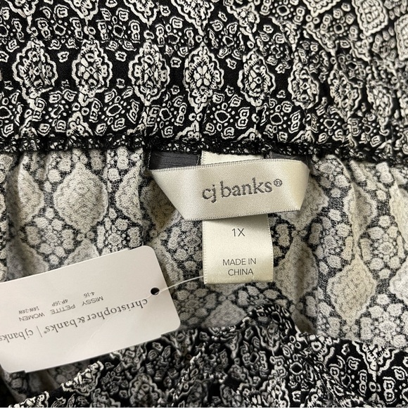 CJ Banks Drawstring Tassel Skirt Size 1X - Picture 5 of 6